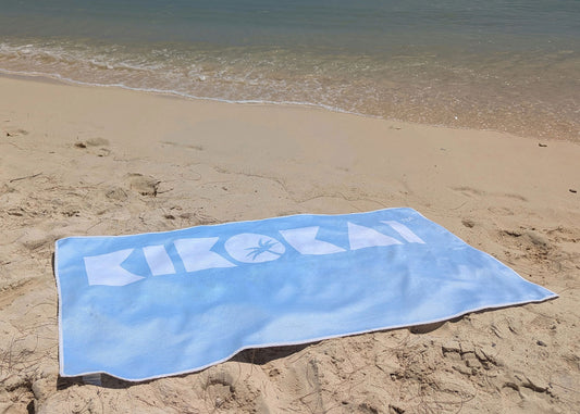 Handmade Blue Beach Towel