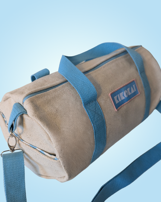 Handmade Cotton Canvas Beach Duffel Bag