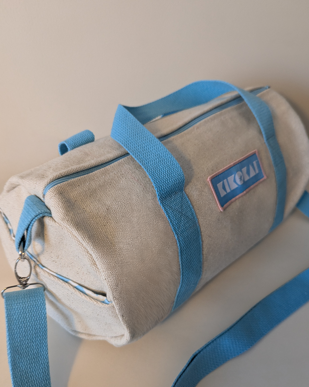 Handmade Cotton Canvas Beach Duffel Bag (Thicker Canvas)