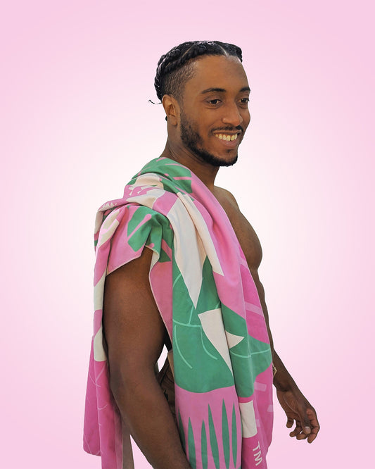Jungle Print Microfibre Towel