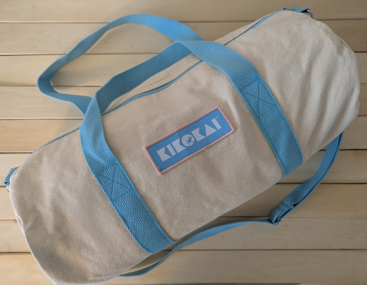 Handmade Cotton Canvas Beach Duffel Bag (Lightweight)