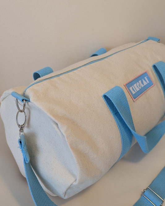Handmade Cotton Canvas Beach Duffel Bag (Lightweight)