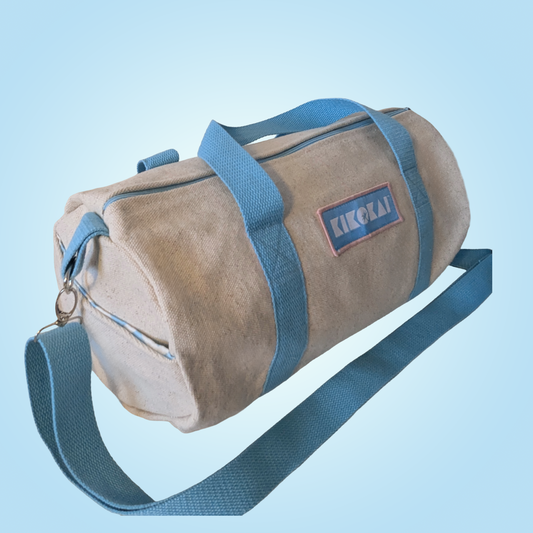 Handmade Cotton Canvas Beach Duffel Bag