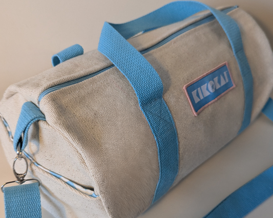 Handmade Cotton Canvas Beach Duffel Bag