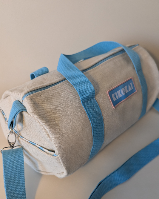 Handmade Cotton Canvas Beach Duffel Bag