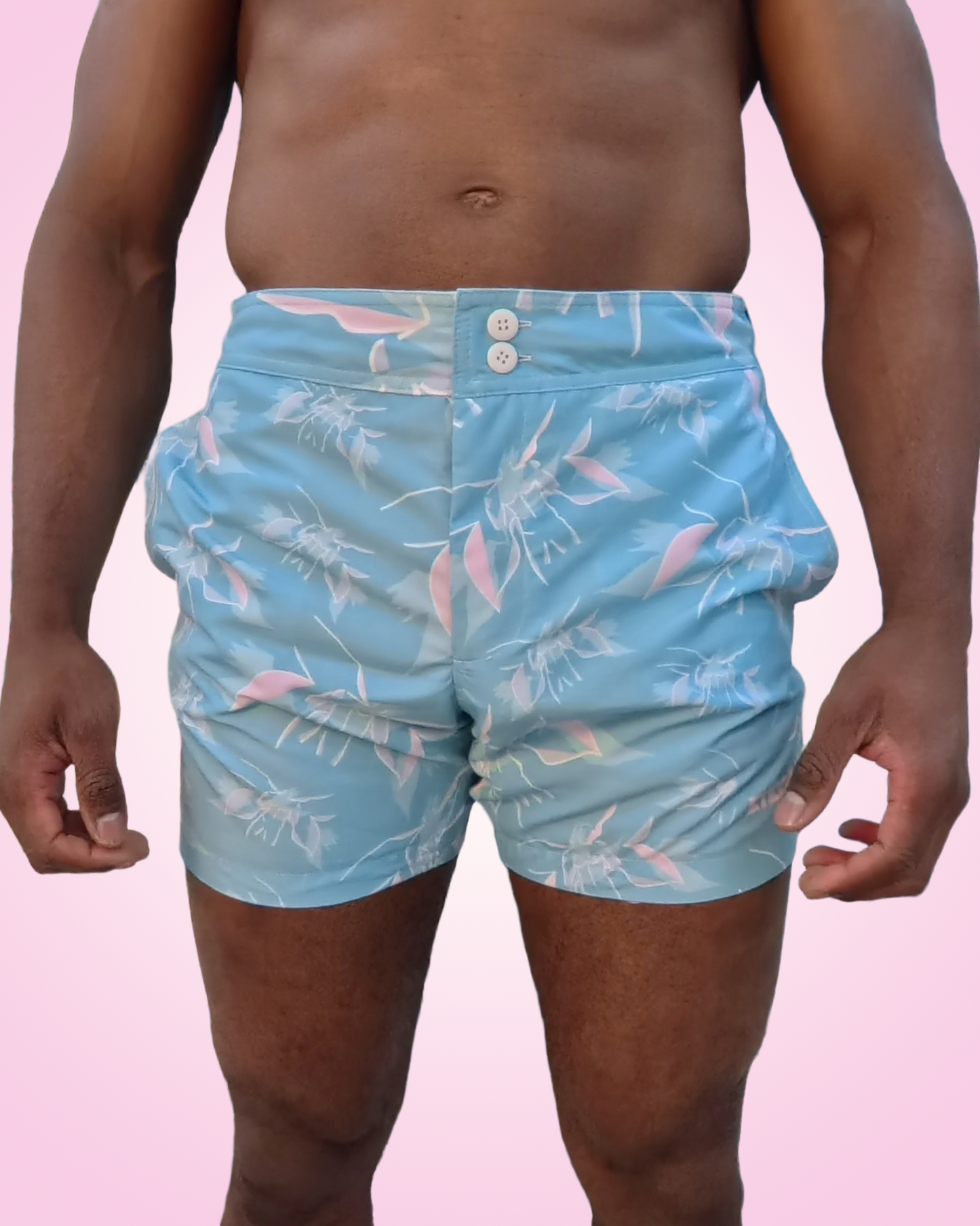 Angel Print Swim Shorts